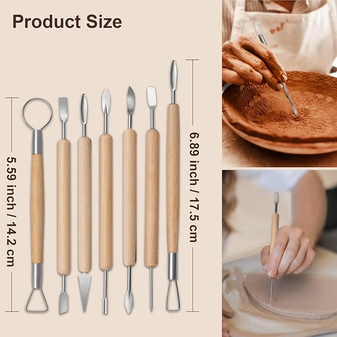 Amrules Pottery Tools, Ceramic Kit - Image 2