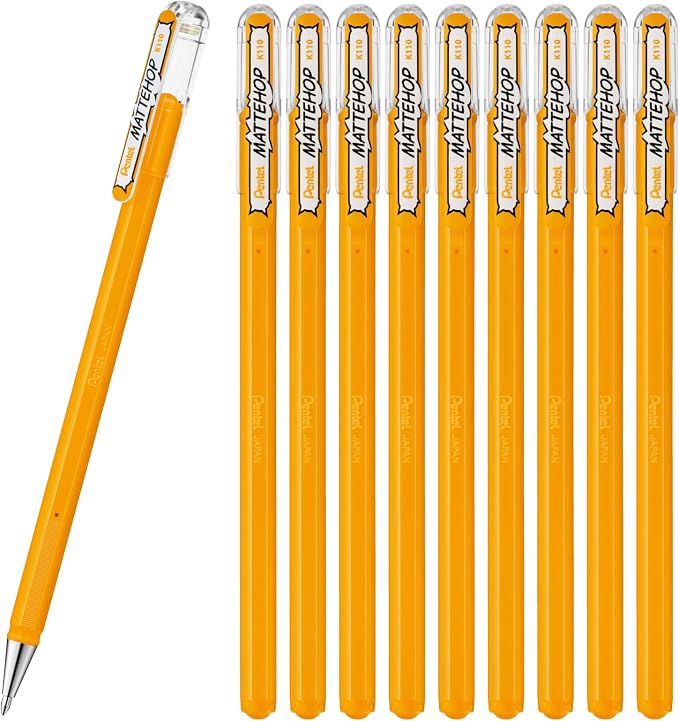 Pentel Color Ballpoint Pen, Matte Hop by PentelofAmerica