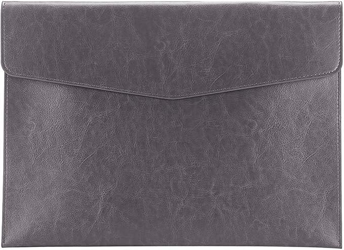 PU Leather A4 File Folder Document Holder Envelope Folder Case by enyuwlcm