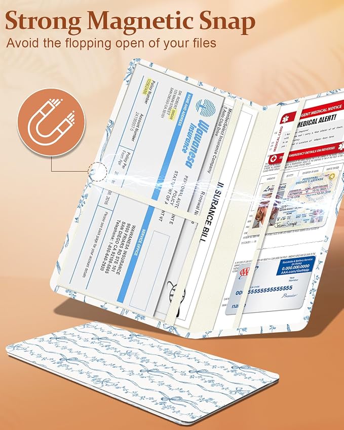 Slohif Car Registration and Insurance Holder - Image 4