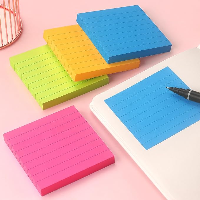 Lined Sticky Notes 3x3 Sticky Notes - Image 6