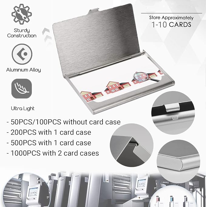 Custom Business Cards Double-Sided Personalized Stationery | Professional - Image 4