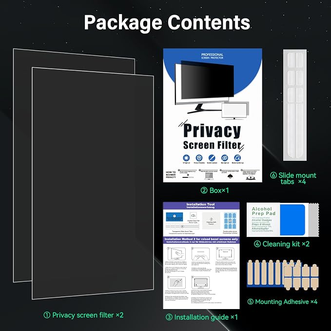 23.8 Inch Computer Privacy Screen - Image 8