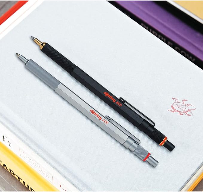 Rotring 600 Ballpoint Pen, Medium Point, Refillable - Image 2