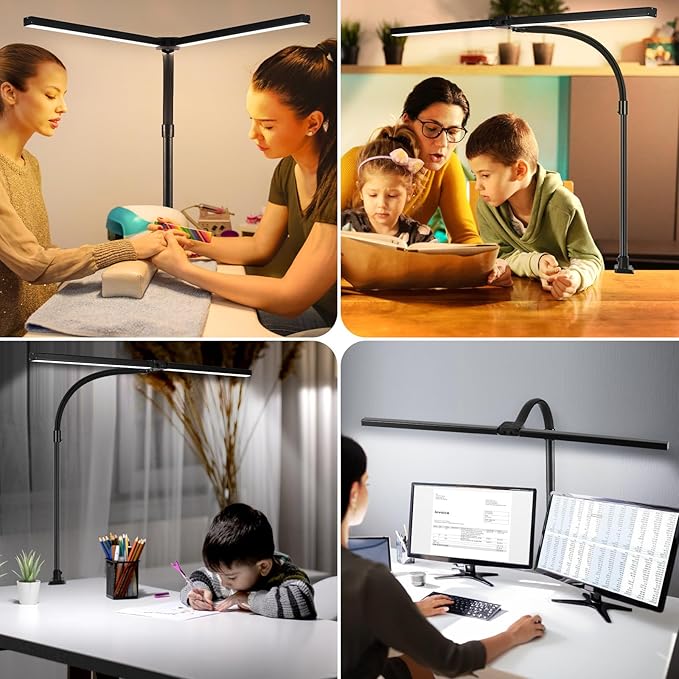 LED Desk Lamp for Office Dorm Home - Image 7