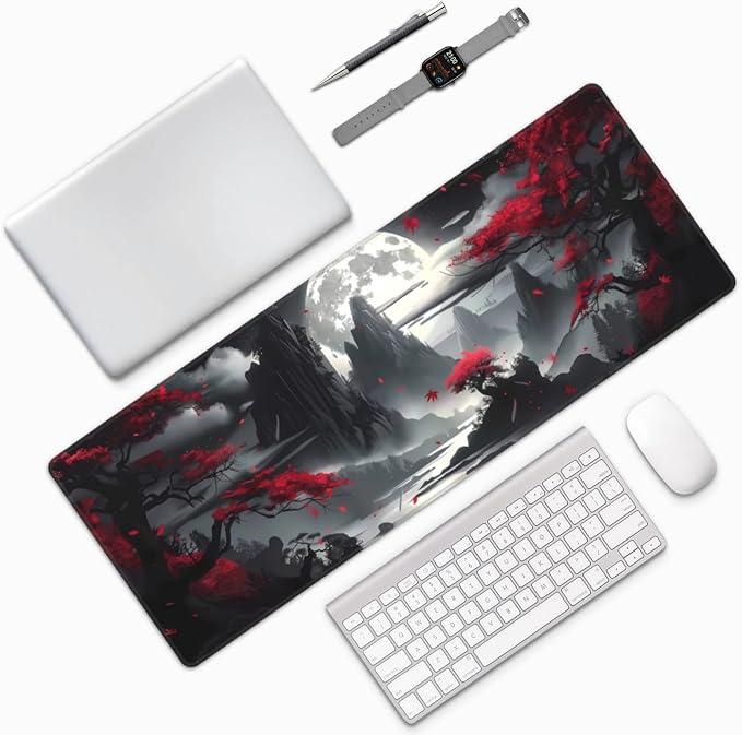 Gaming Mouse Pad Desk Pad, Extended Big Mouse Pad, 31.5x11.8 Inch Long Computer - Image 9