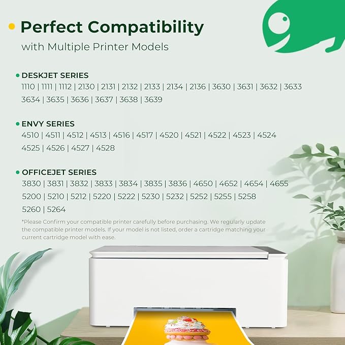 COLORETTO Remanufactured Printer Ink Cartridge Replacement for HP 63XL to use with Envy 4520 4516 Officejet 5255 5258 DeskJet 1112 3632 3639 1112 2130 3632 3633 3634 (1 Black+1 Color) Combo Pack-DeskLoop Office