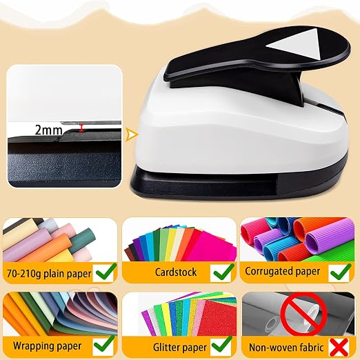 Triangle Hole Punch 1.97 inch TrianglePunch Triangles Paper Punches Triangle - Image 6