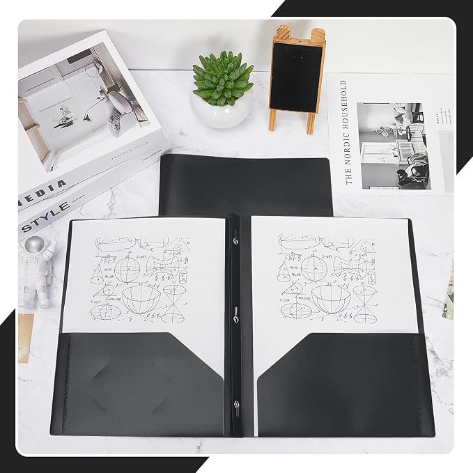 Lincia 100 Pcs Plastic Folders - Image 4
