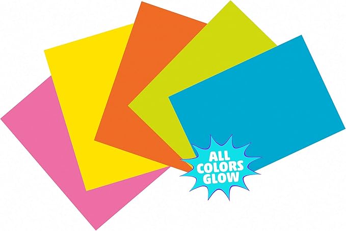 Pacon PAC1721 Index Cards, 5 Bright Colors by Pacon