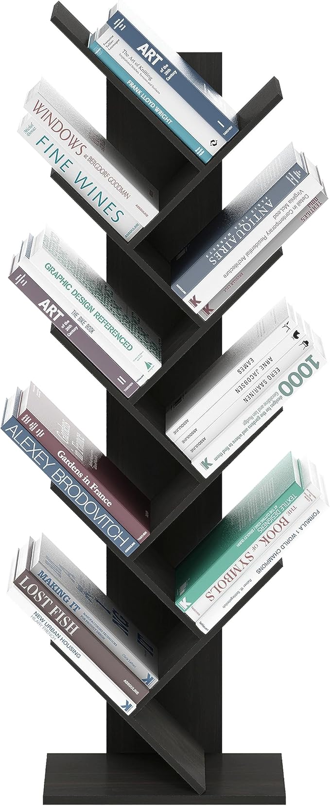 Furinno TREE Book Shelf, 9-Tier Bookshelf, Tree Bookcase - Image 5