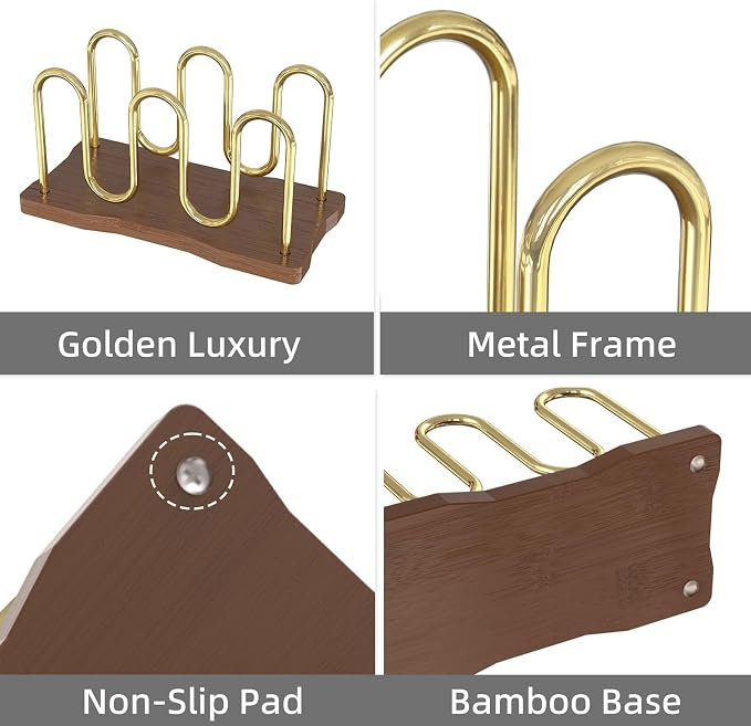 Mail Holder Organizer Countertop, Metal Mail Sorter - Image 4