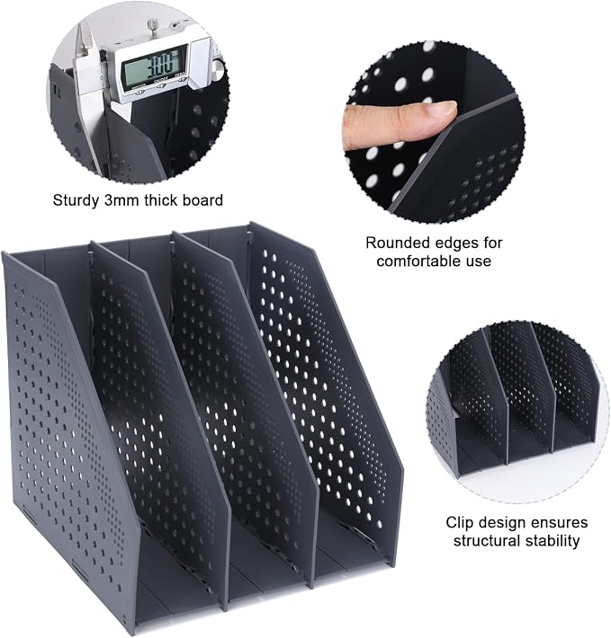 FRETONBA Collapsible Magazine File Holder - Image 6
