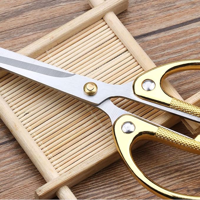 6.3-inch All Stainless Steel Office Scissors, Ultra Sharp Blade Shears - Image 4
