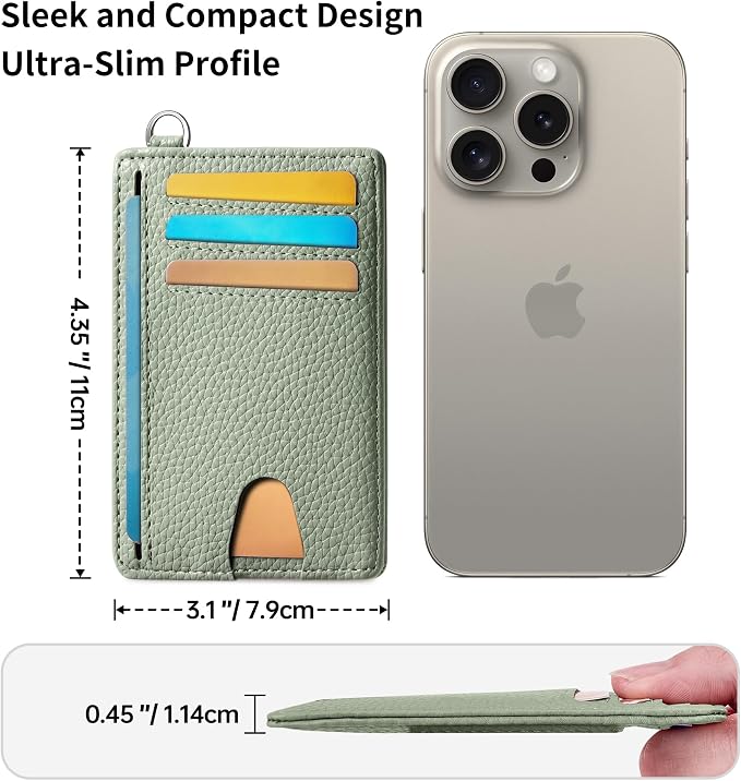 Mayski Slim Wallet, Credit Card Holder - Image 7
