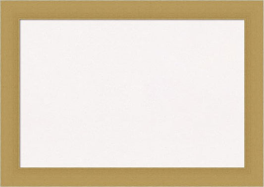 Amanti Art White Cork Board for Wall, 20x28 Vision Board with Gold Frame, Medium Corkboard Office Decor for Home Organization, Casual Corkboard Pinboard to display items for home organization-DeskLoop Office