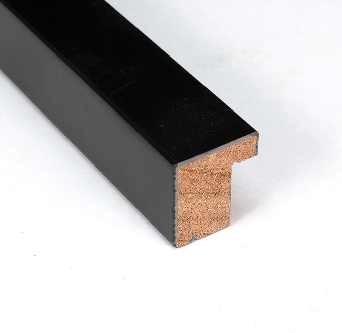 Amanti Art Natural Cork Board for Wall, 21x29 Vision Board with Black Wood Frame, Medium Corkboard Office Decor for Home Organization, Modern Contemporary Corkboard Pinboard to display items for home-DeskLoop Office