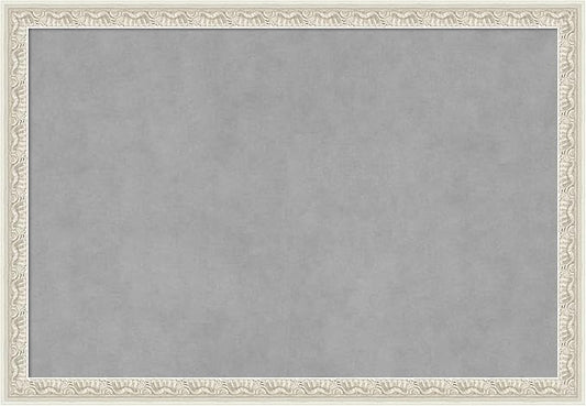 Amanti Art Silver Framed Magnetic Board 18x26 Medium Vision Board by AmantiArt