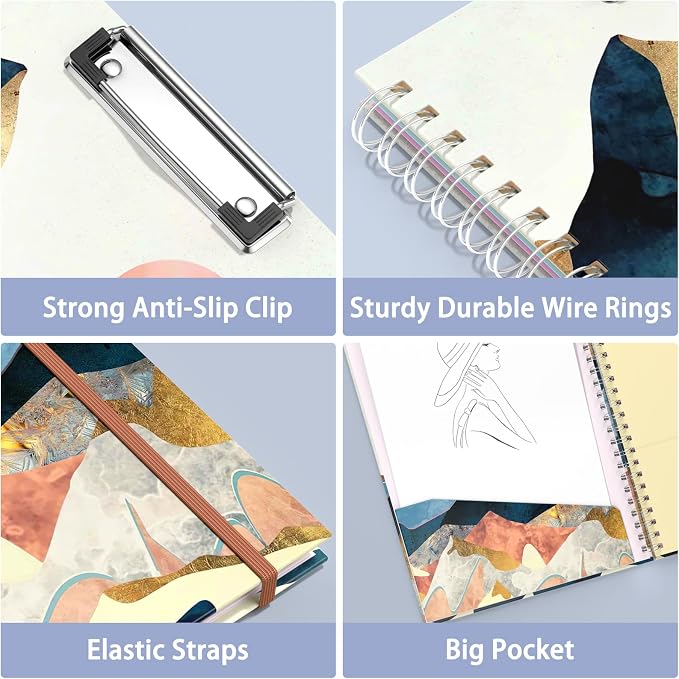 Rimilak Spiral Clipboard Folio - Image 5