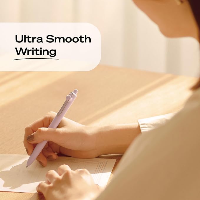 uniball™ Zento Gel Pens, 0.7mm Medium Point, Retractable, Smooth Writing - Image 2