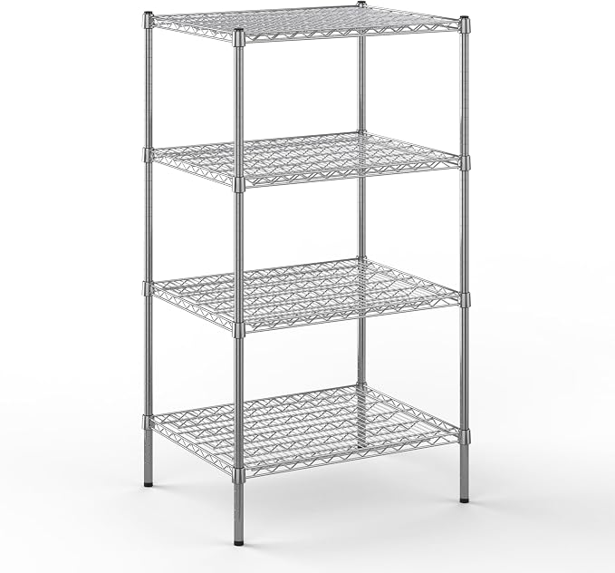Regal Altair 24" Deep x 30" Wide x 54" Height Wire Shelving Kit | 4-Tier | NSF by Regal+Altair