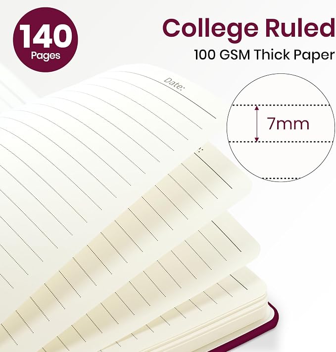 ZOTIA Lined Spiral Journal Notebook - Image 2