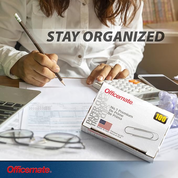 Officemate Premium #1 Paper Clips, 000 Paper Clips - Image 5