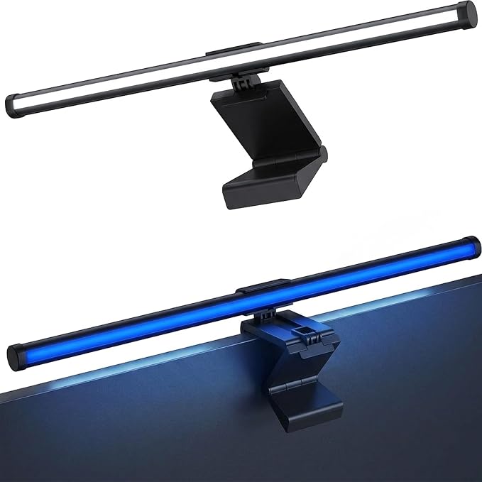 Monitor Light Bar – Full Spectrum LED Screen Lamp, No Glare Eye Care, USB by Unknown