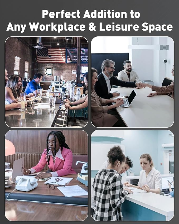 Uniclife 2 Pack Acrylic Business Card Holder for Desk 1 Slot Clear Horizontal Business Card Stand for Men & Women Desktop Name Card Display Stand Card Organizer for Office Exhibition, 60 Card Capacity-DeskLoop Office