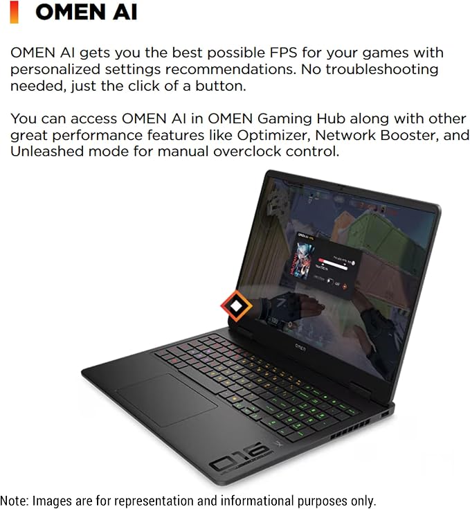 HP OMEN 16 Gaming Laptop, Intel Ultra 9-285H, 64 GB DDR5 RAM, 1 TB PCIe SSD - Image 4