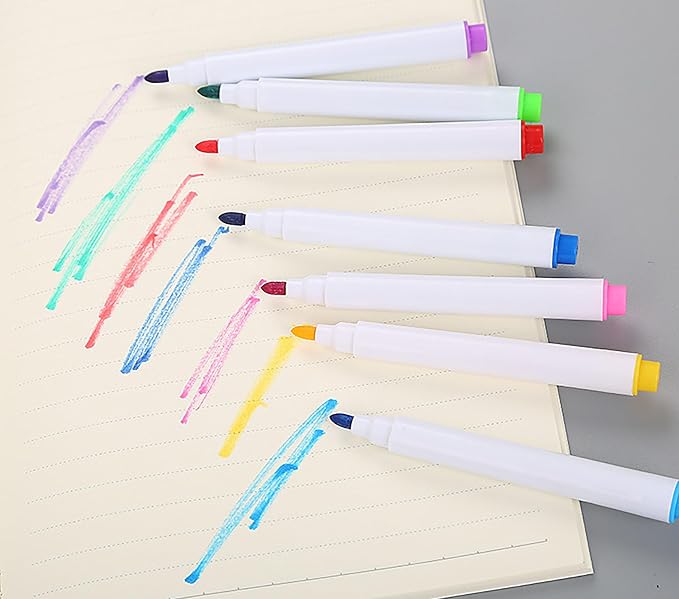 40 Pcs Multicolour Mark Pen, Permanent Dry Erase Wipable Markers Pens - Image 4