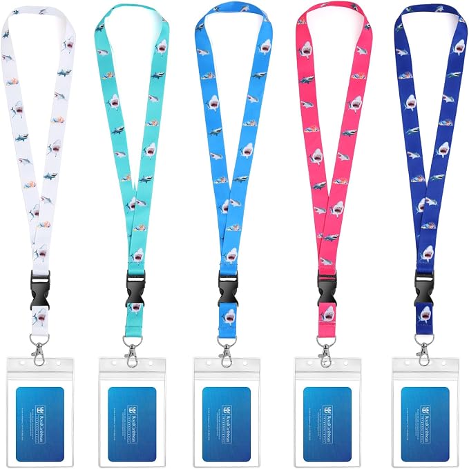 Cruise Lanyards, 5 Pack Waterproof Cruise Lanyard by Qsszk