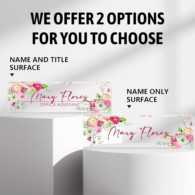 Personalized Desk Name Plate - Image 4
