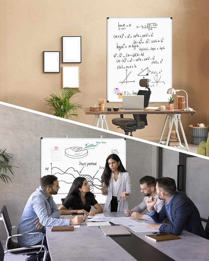 XBoard Magnetic Dry Erase Board 48 x 36 Inch - Image 4