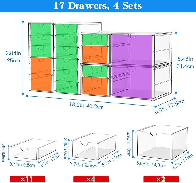 ARSTPEOE Makeup Acrylic Organizer - Image 3