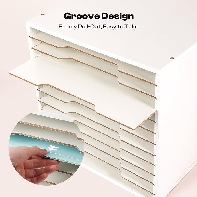 Caydo 12x12 Paper Storage Organizer - Image 7