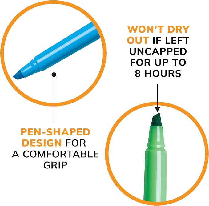 BIC Brite Liner Highlighters, Chisel Tip, School Supplies - Image 8