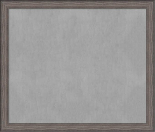 Amanti Art Grey Framed Magnetic Board 45x53 Oversize Vision Board by AmantiArt