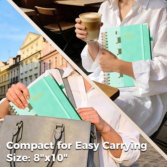 Line Hardcover Spiral Notebook - Image 8