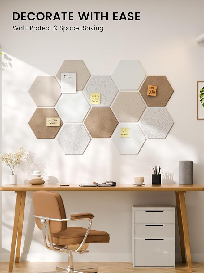 Fluxynara Hexagon Cork Board Alternative - Image 4