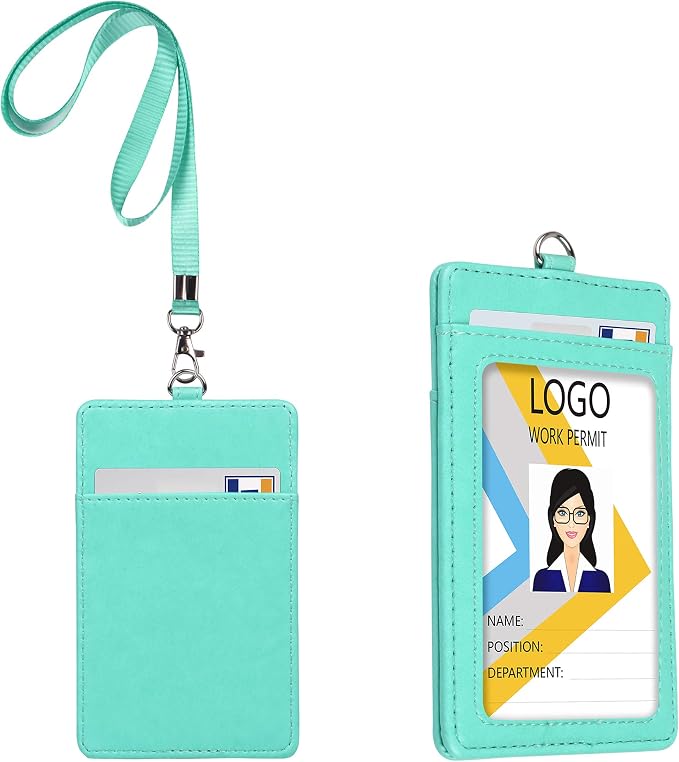 Teskyer Leather ID Badge Holder - Image 9