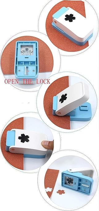 1.5X1.25inch Rectangular Postage Stamp Punch Ware Rectangle Craft Lever Punch - Image 7