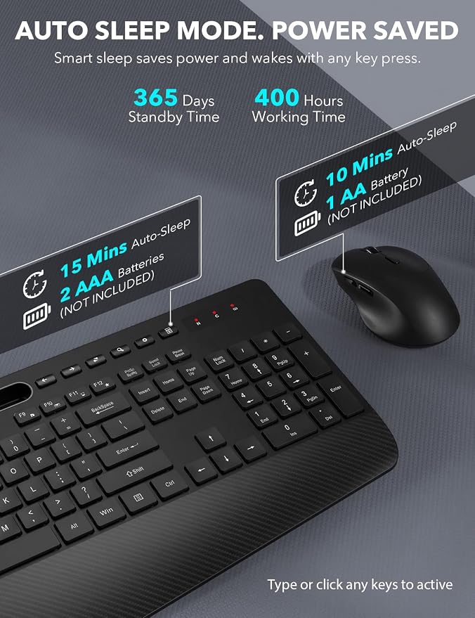 Wireless Keyboard and Mouse Combo - Image 5