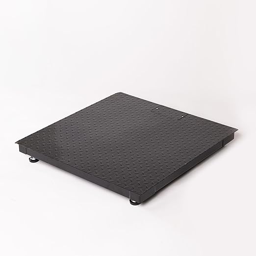 36"x36" Industrial Floor Scale, Heavy-Duty Warehouse Scale with Digital Indicator, Accurate Pallet Scale for Postal Luggage Shipping Mailing Weighing-DeskLoop Office