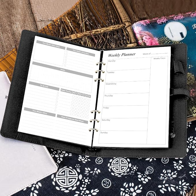 Weekly Planner Refills for A5 Binders - Image 6