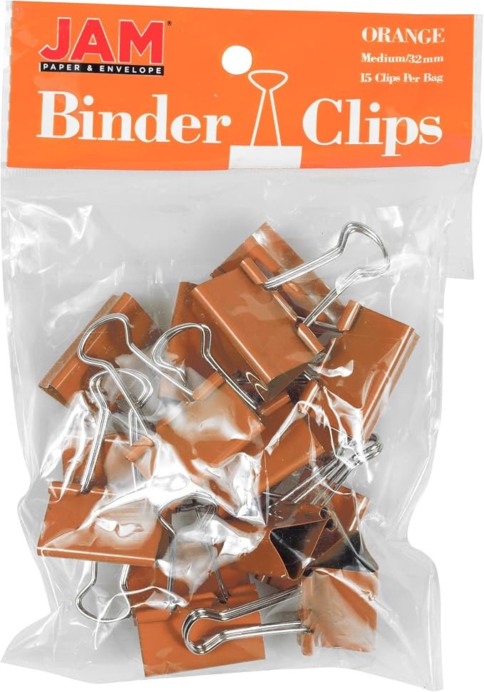 JAM PAPER Colorful Binder Clips - Image 7