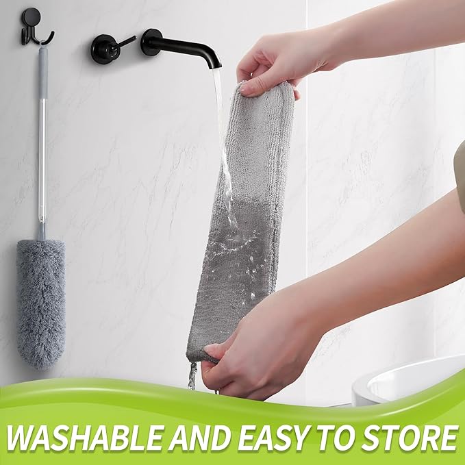 IVYROLL Duster with Extension Pole, Skinny Duster/Under Appliance Cleaning Tool - Image 6