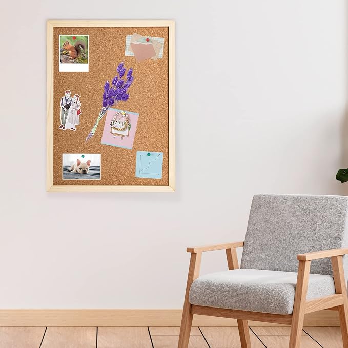2 Pack Cork Board Bulletin Board, 15.7"X 11.81" inches - Image 7