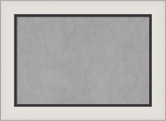 Amanti Art Silver Framed Magnetic Board 22x30 Medium Vision Board by AmantiArt