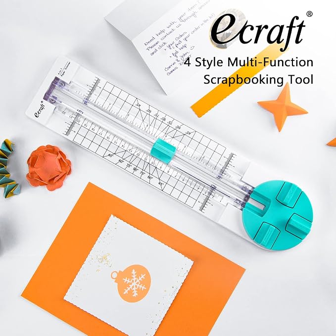 Paper Trimmer Craft Paper Cutter: 4 Style Multi-Function Scrapbooking Tool - Image 7